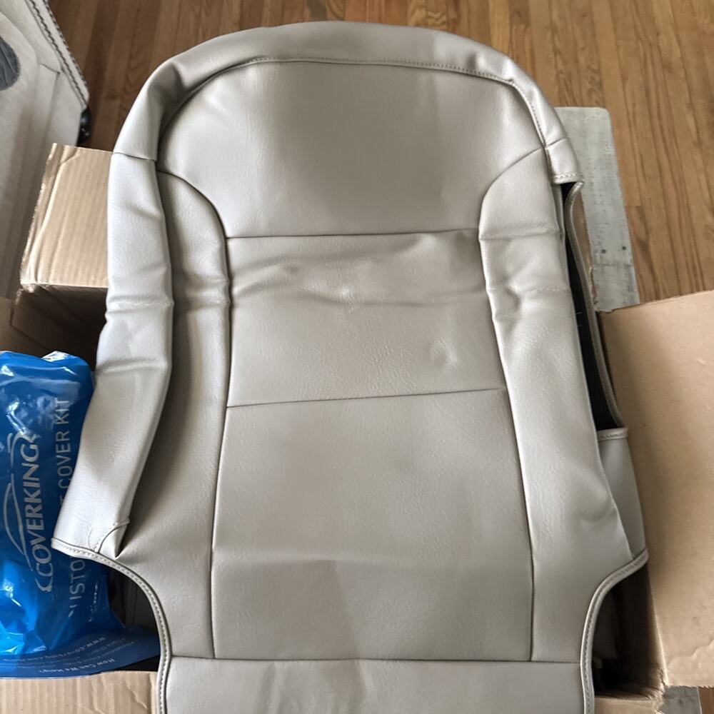 COVER KING Custom Truck Seat Cover 2015-19 GMC SIERRA RHINO HYDE NIB